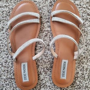 Steve Madden Starrie Rhinestones Sandals